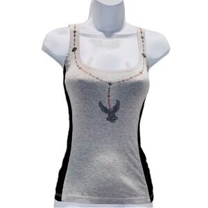Harley-Davidson Tank Top With Beautiful Lace Sides